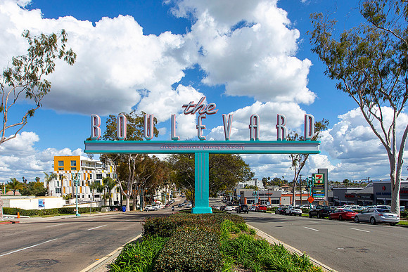 The Boulevard Sign